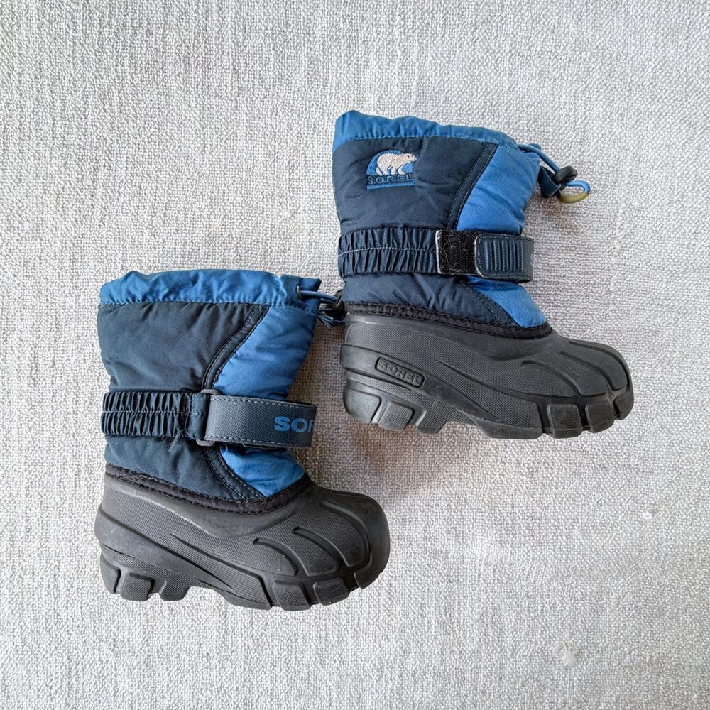 Sorel Flurry Toddler Snow Boots VGUC 8